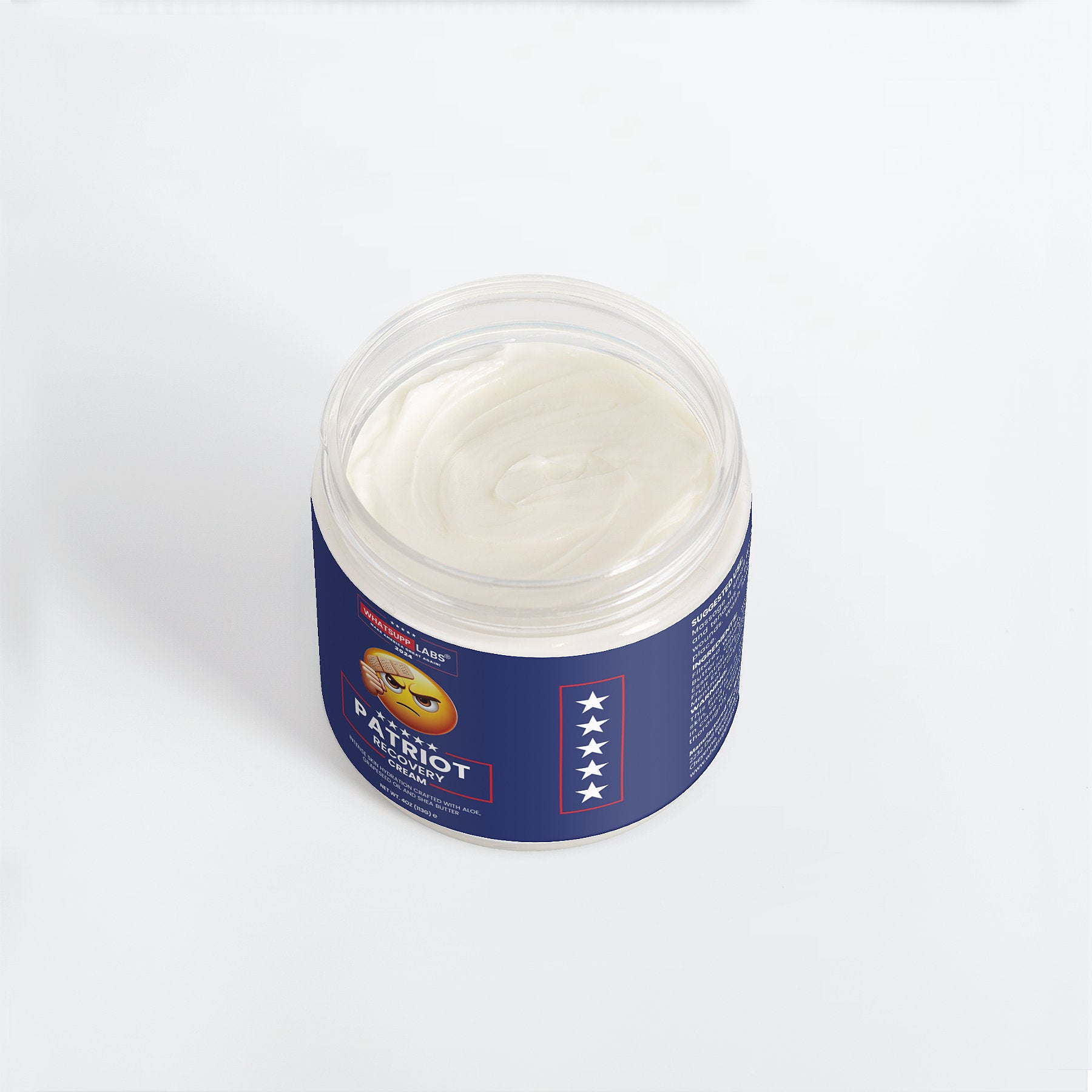 Patriot Recovery Cream TRUMP 2024 Limited Edition BLUE WHITE & RED